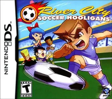 Kunio-kun no Chou Nekketsu! - Soccer League Plus - World Hyper Cup Hen (Japan) box cover front